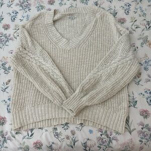AEO Oversized off the shoulder sweater